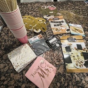Bridal shower decorations bundle